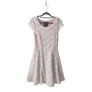 Maeve Anthropologie White Mayflower Lace Dress Womens Small Lined Bridal Shower